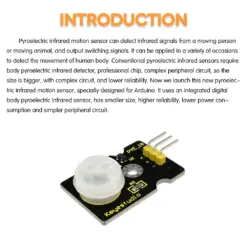 3PCS Keyestudio PIR Motion Sensor 4